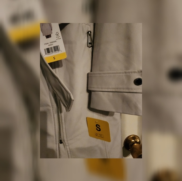 NWT Halston Women's Belted Trench Coat S (4-6) - Picture 8 of 12